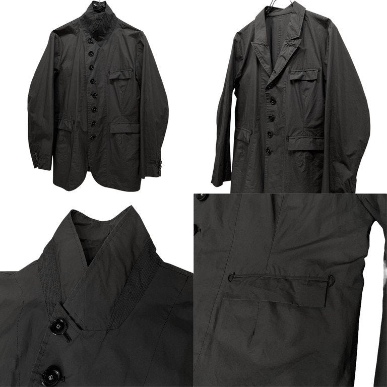 daska Basic Jacket & Basic Tapered Pants Setup コットンタイプライターベーシックワークジャケット パンツ セットアップスーツ テーラード 定価約70,000円 ダスカ メンズ レディース ユニセックス
