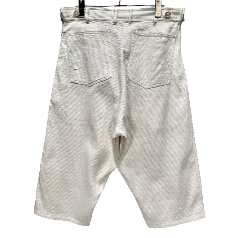 COMME des GARCONS HOMME PLUS 98SS シアサッカーサイドアジャスタークロップドパンツ Archive 90s New Natural ニューナチュラル期 ハーフ ボトムス コムデギャルソンオムプリュス メンズ