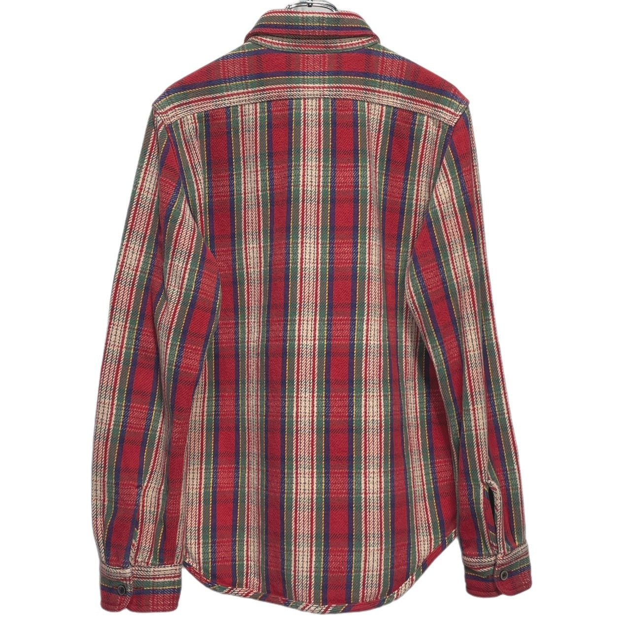 Nigel Cabourn コットンヘビーフランネルダブルボタンチェックシャツ ブラウス トップス ナイジェルケーボン メンズ
