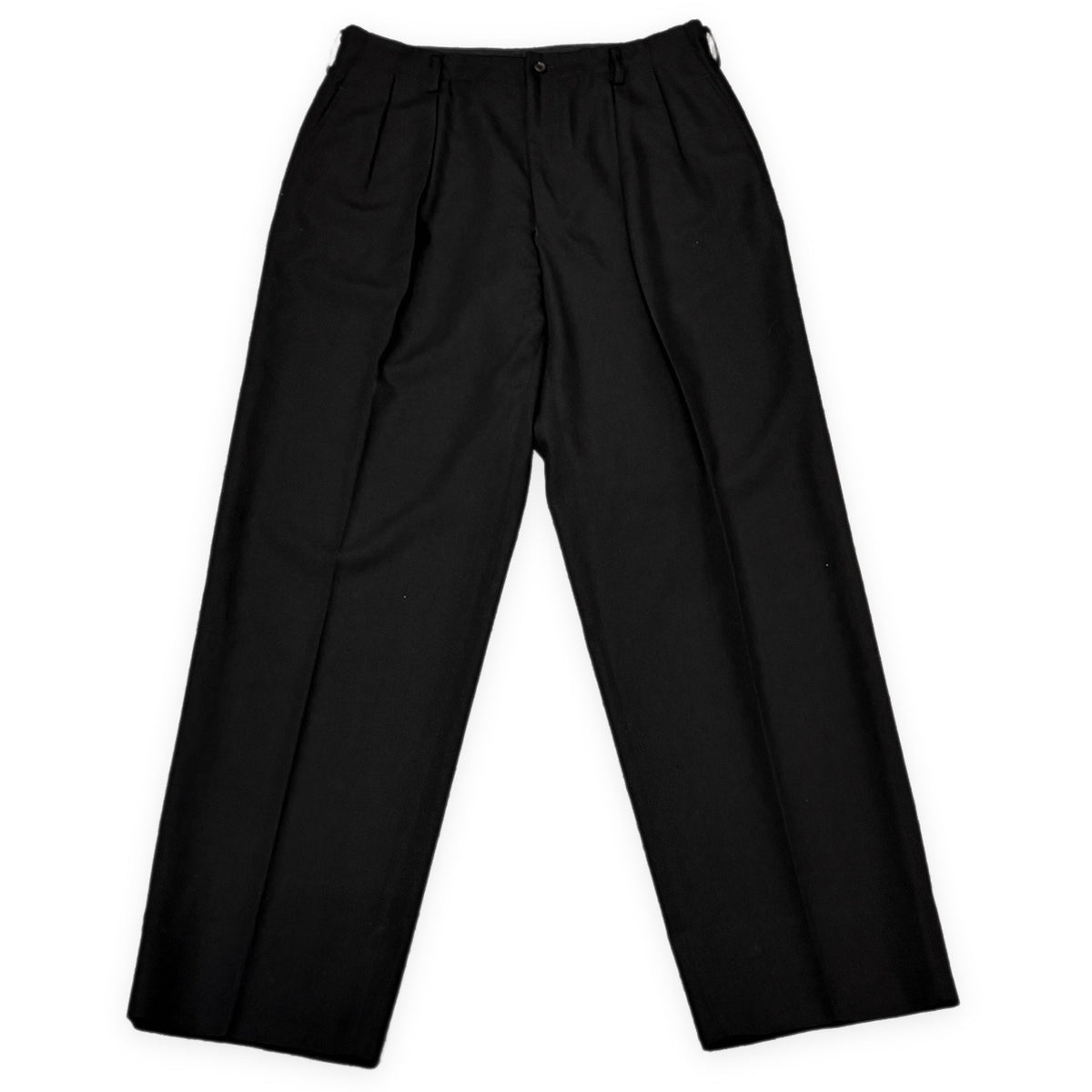 Y's for men ウールギャバジン2タックワイドテーパードスラックス パンツ トラウザーズ Archive 90s Yohji Yamamoto Pour Homme ヨウジヤマモトプールオム ワイズフォーメン メンズ