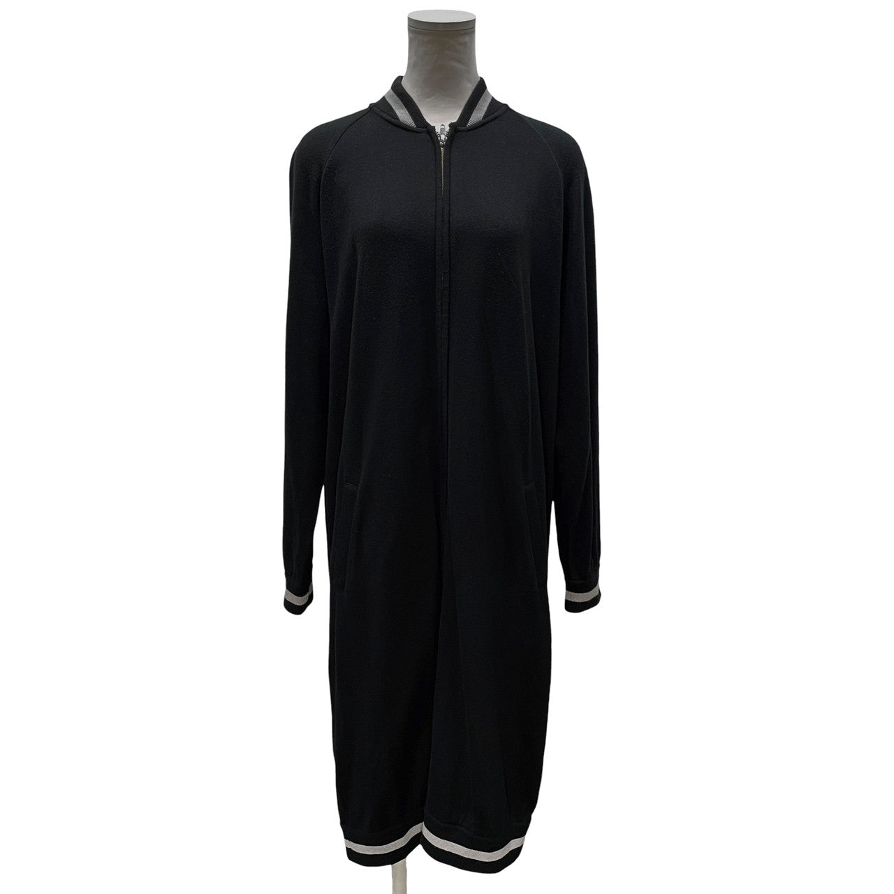 RISMAT by Y's バードジャカードジップアップコットンニットロングカーディガン 鳥 セーター トップス アウター ジャケット Yohji Yamamoto Femme ワイズ ヨウジヤマモト レディース