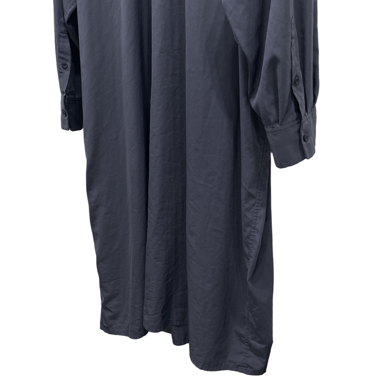 LAD MUSICIAN 20SS Back-Front Long Shirt ポリエステルデシンバックフロントロングシャツ ブラウス トップス アウター ラッドミュージシャン メンズ