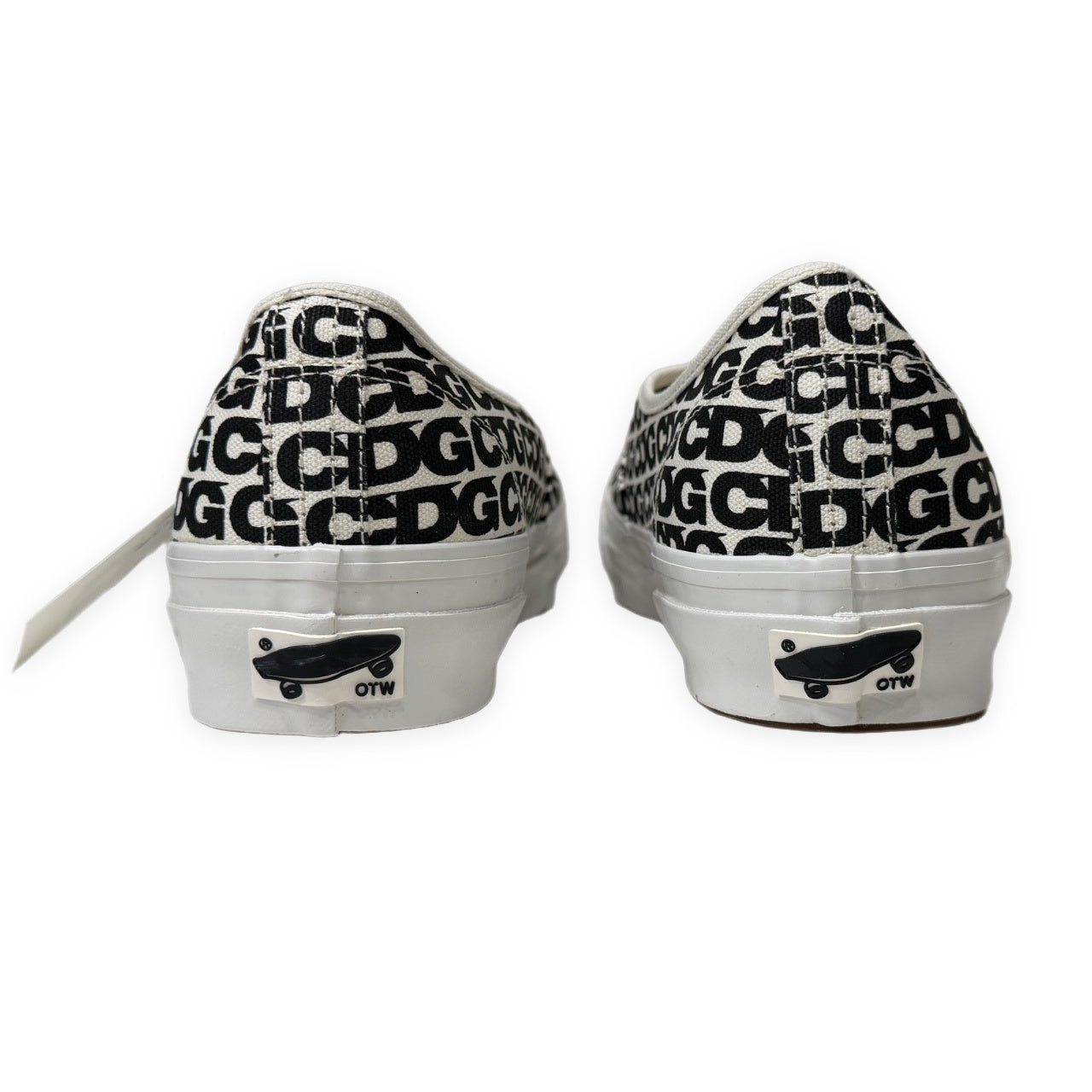 CDG × VANS OTW Authentic オーセンティック 総柄ロゴプリントローカットスニーカー シューズ 未使用 29cm COMME des GARCONS コムデギャルソン ヴァンズ メンズ