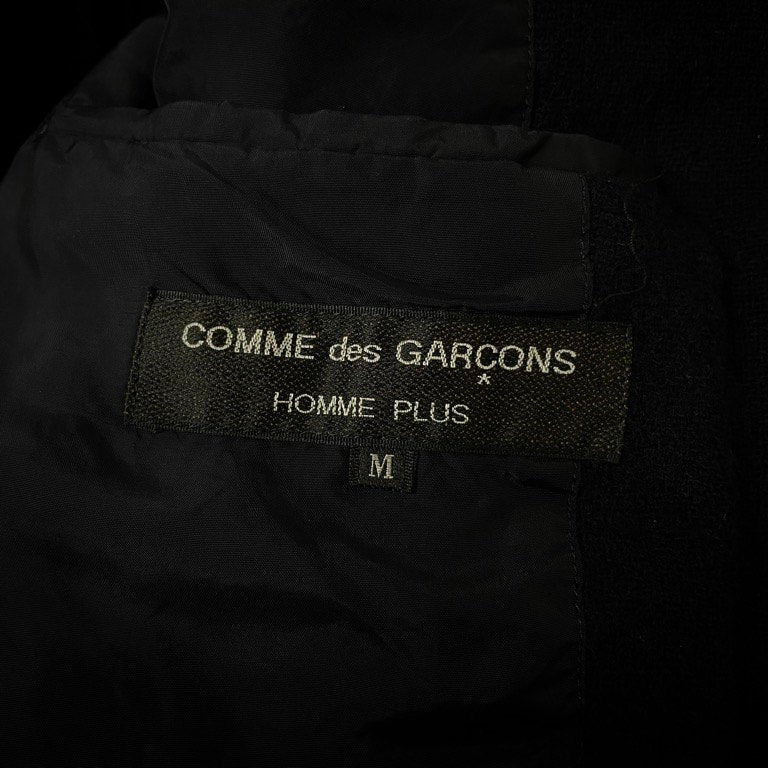 COMME des GARCONS HOMME PLUS ウールナイロンガーゼ5ポケットナローラペル3Bテーラードジャケット ブレザー Archive 90s 初期 ブルゾン コート アウター コムデギャルソンオムプリュス メンズ