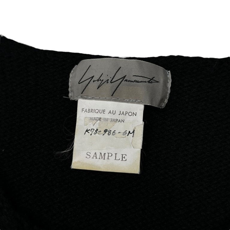 Yohji Yamamoto Femme フレアロングウールニットワンピース 1990s SAMPLE ヨウジヤマモトファム レディース
