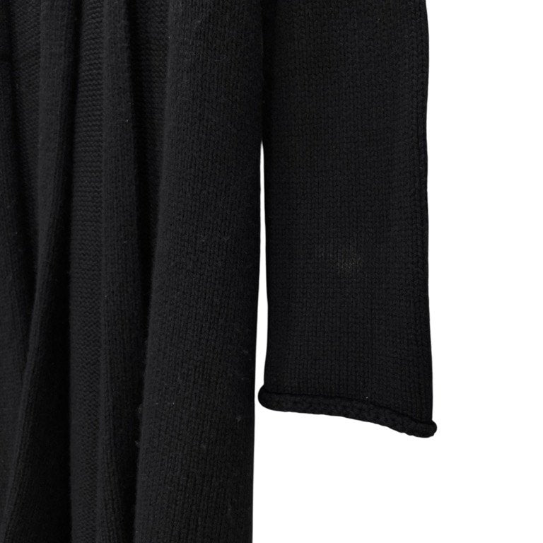 Y’s for men ウールアルパカニットピン付ボタンレスロングカーディガン セーター コート アウター トップス Archive Yohji Yamamoto Pour Homme ヨウジヤマモトプールオム ワイズフォーメン メンズ
