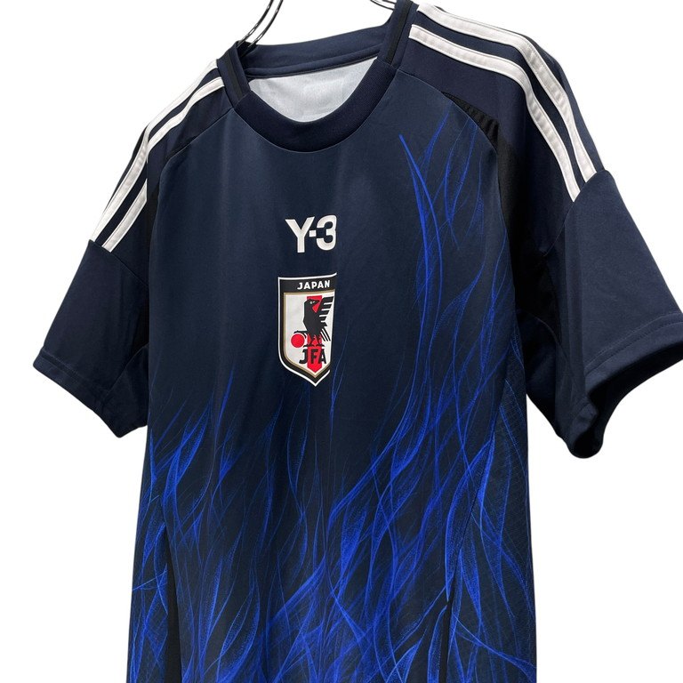 Y-3 JFA ユニフォームシャツ サッカー日本代表 レプリカ Tシャツ カットソー ロゴ IU0964 Yohji Yamamoto adidas ワイスリー ヨウジヤマモト アディダス メンズ レディース ユニセックス