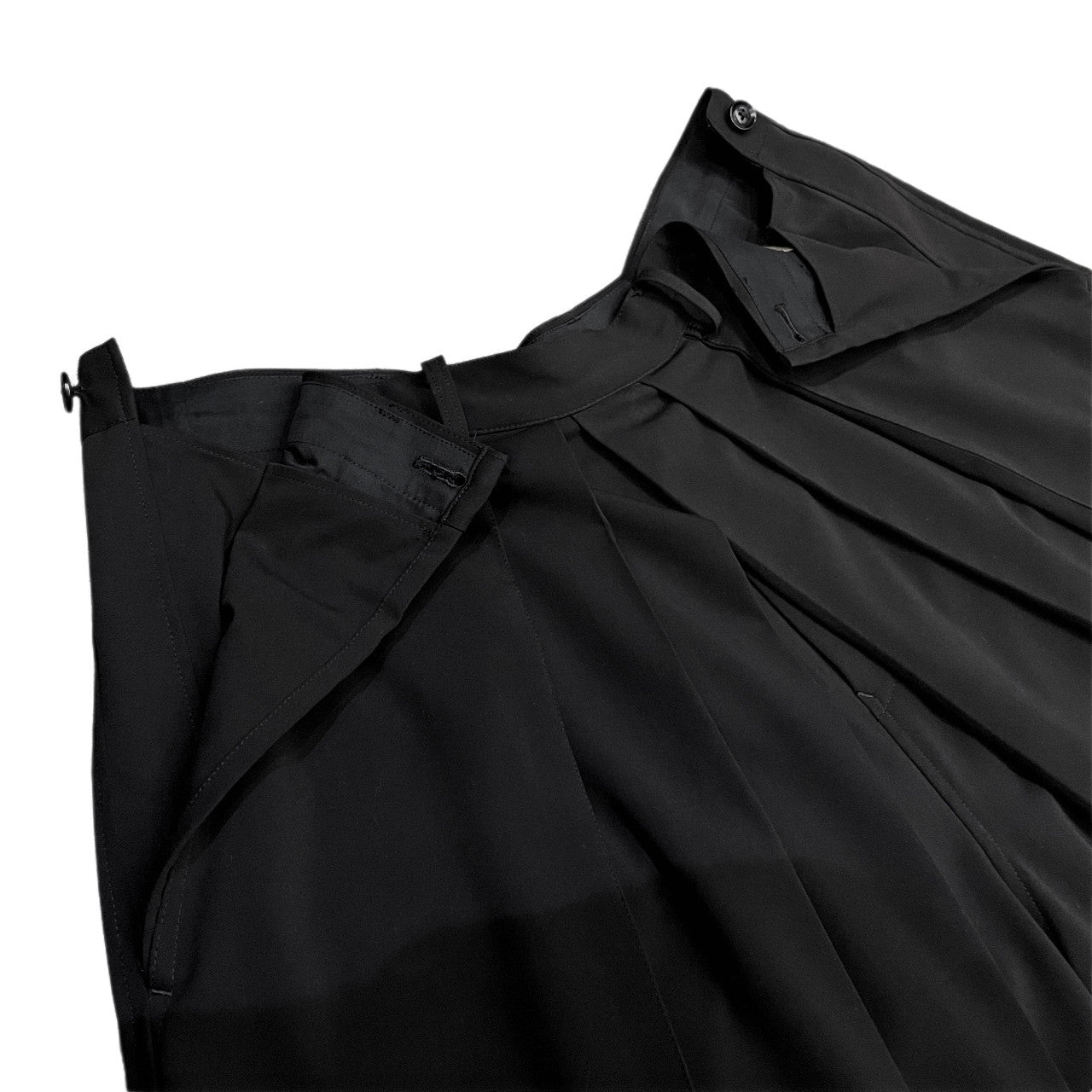 Y's BANG ON! ポリエステルレーヨンギャバジン袴パンツ ハカマ ボトムス Archive Yohji Yamamoto Pour Homme ワイズ バングオン ヨウジヤマモト メンズ