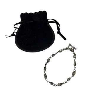 JUSTIN DAVIS SKULL DIVINE BRACELET SBJ126 クラウンスカルモチーフブレスレット バングル アクセサリー SILVER 925 シルバー 定価37,400円 ジャスティンデイビス メンズ レディース ユニセックス