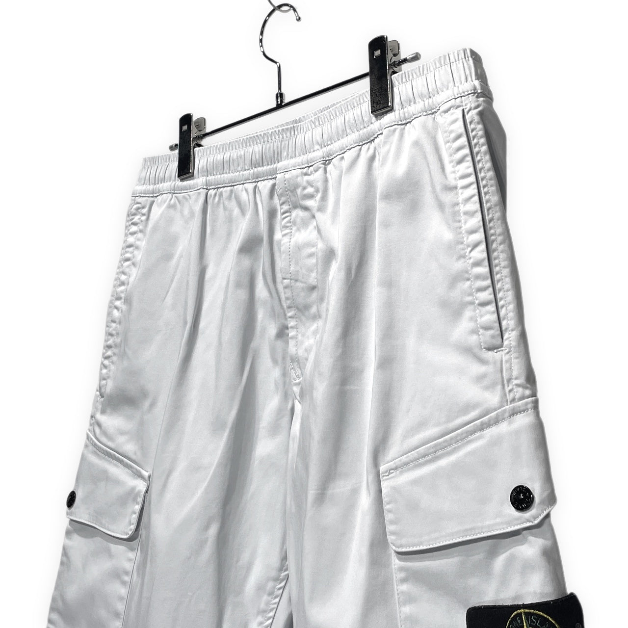 STONE ISLAND ストレッチコットンドローストリングカーゴショーツ ハーフパンツ ショート ボトムス K1S15L100L03 S0012 V0041 ストーンアイランド メンズ