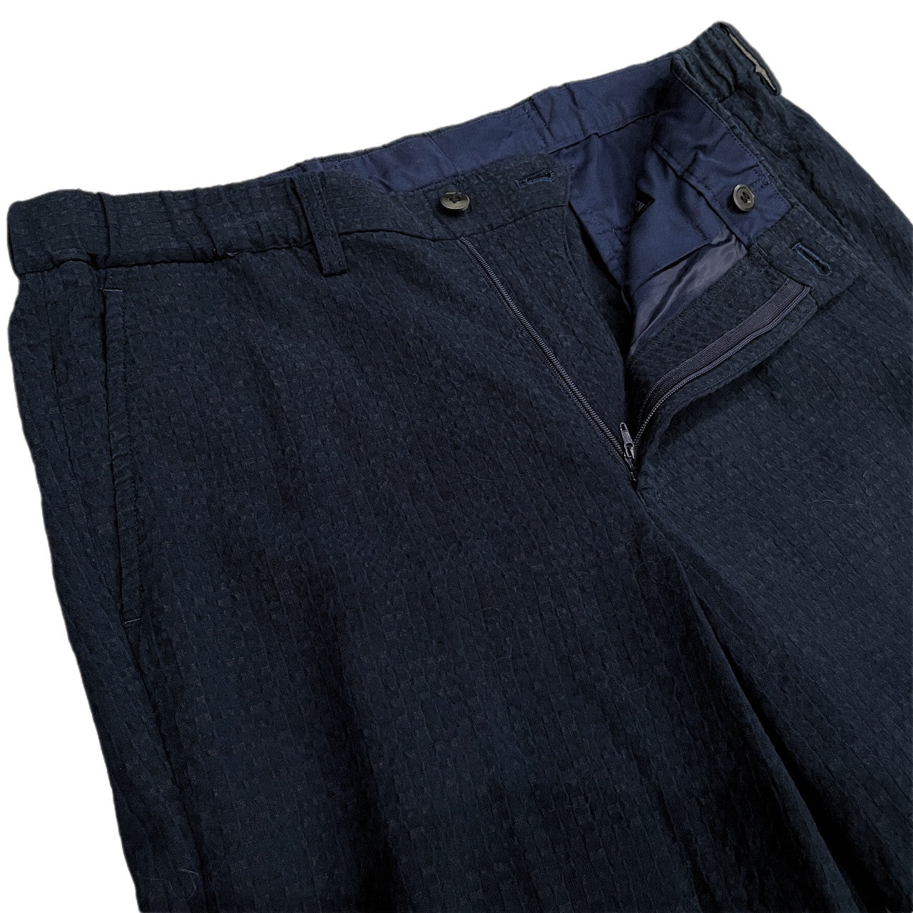 ISSEY MIYAKE MEN シュリンク加工テーパードパンツ ボトムス 皺加工 Archive イッセイミヤケ メン メンズ