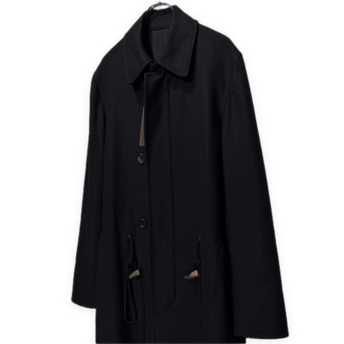 Y's BANG ON! トグルデザインウールロングコート ジャケット ブルゾン アウター モッズ ステンカラー Archive Yohji Yamamoto Pour Homme ヨウジヤマモトプールオム ワイズバングオン メンズ