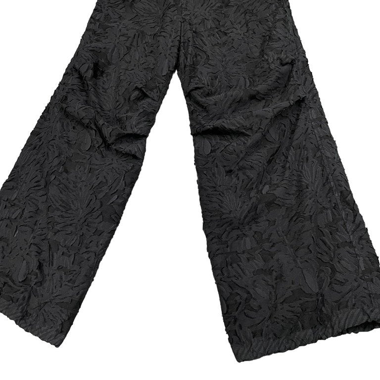 TAAKK 21SS CUT JACQUARD PARACHUTE PANTS フラワーカットジャカードイージーパラシュートパンツ ドローストリング ミリタリー アーミー TA24SS-PT107 定価55,000円