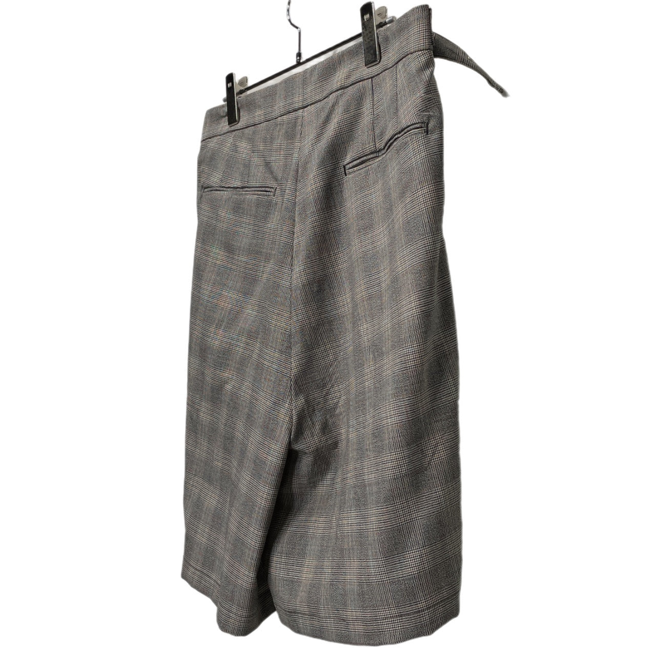 FACETASM 23SS CHECK WRAP PANTS グレンチェックラップデザインハーフパンツ ショーツ ファセッタズム メンズ