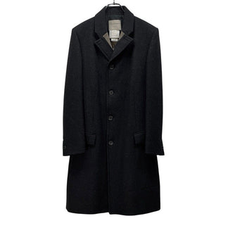 STEPHAN SCHNEIDER ウールダブルフェイスロングコート チェスター ジャケット ブルゾン アウター ステファンシュナイダー メンズ