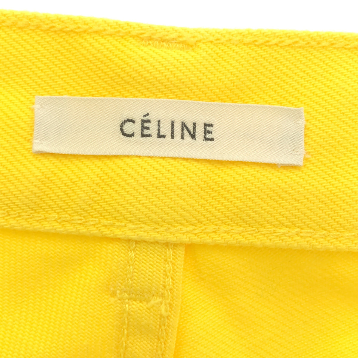 CELINE CELINE カットオフカーラーデニム