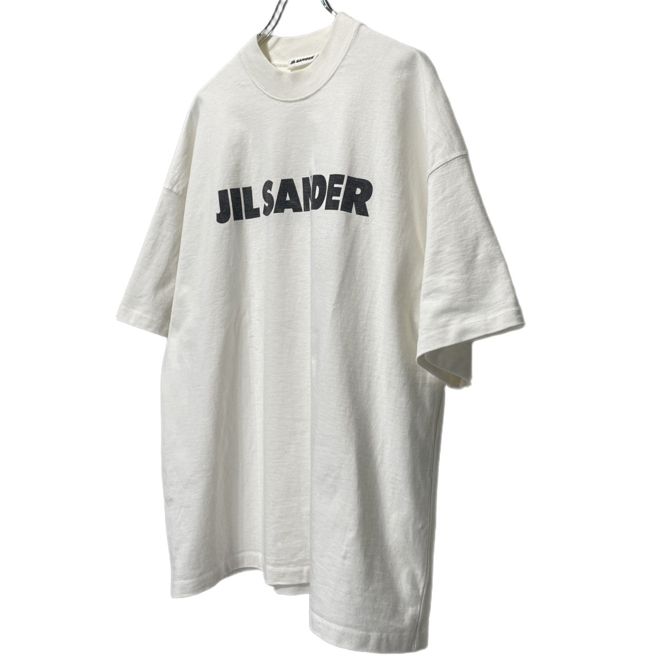 JIL SANDER 19AW ロゴプリントオーバーサイズクルーネックTシャツ カットソー Tee T-shirt ボックスシルエット トップス ジルサンダー メンズ レディース ユニセックス