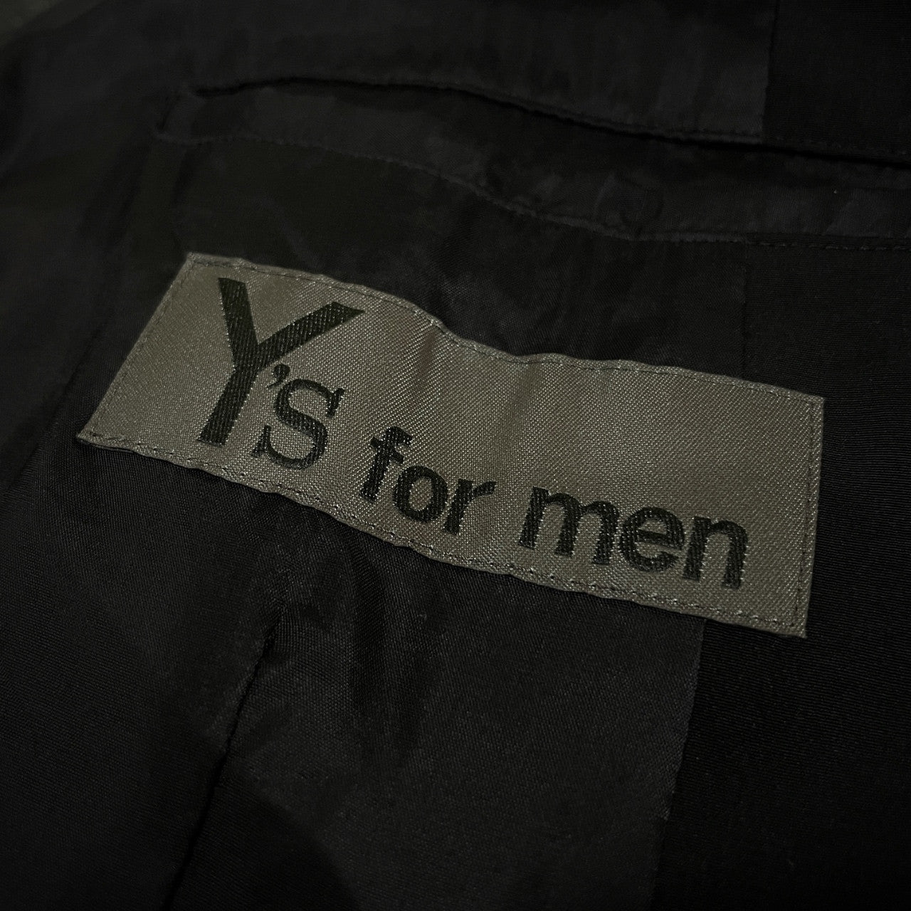 Y's for men 25SS TA TUXEDO TURN BACK COLLAR JACKET トリアセテートポリエステル袖裏地ストライプターンバックカラー3Bテーラードジャケット ブルゾン コート アウター Yohji Yamamoto Pour Homme ヨウジヤマモト メンズ