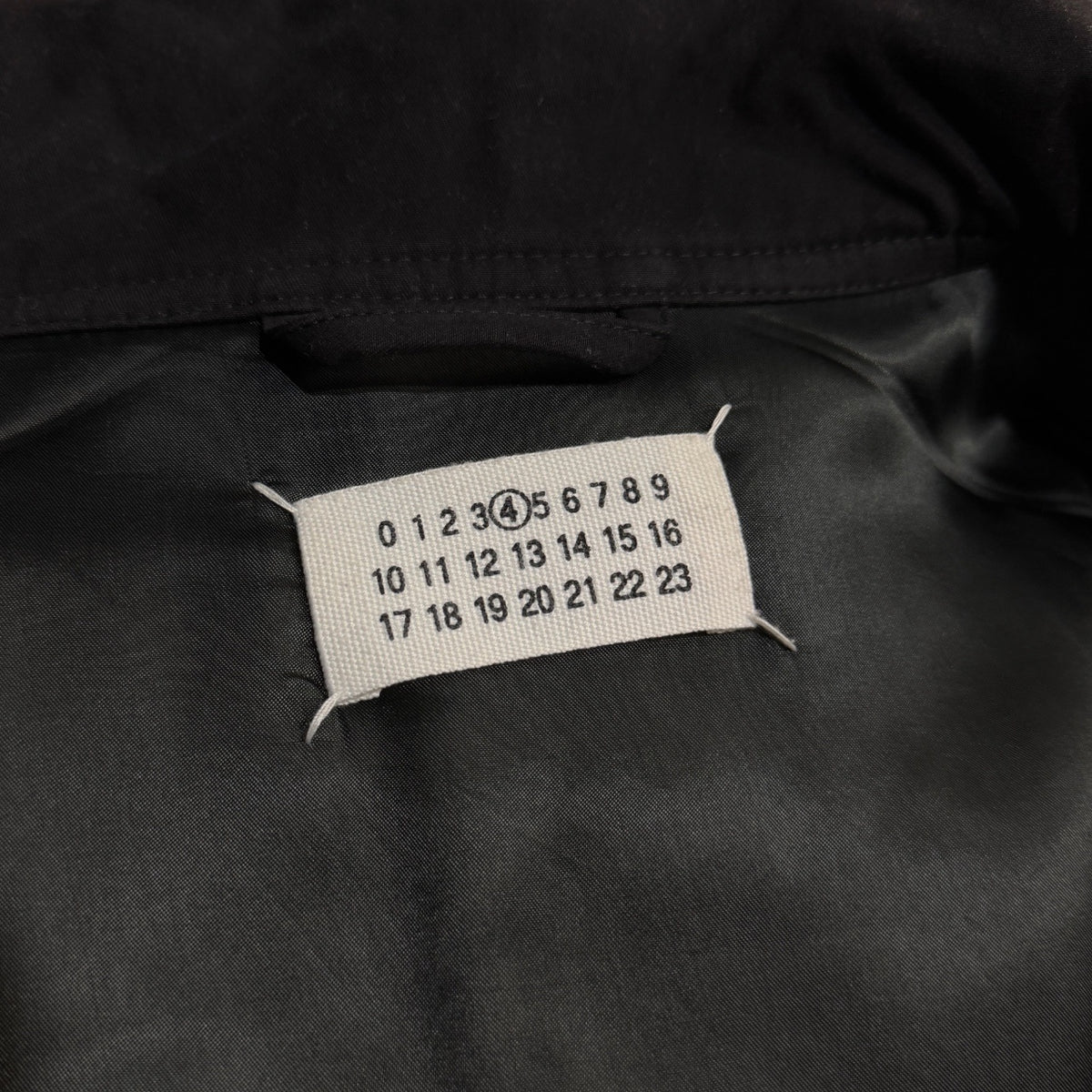 Maison Martin Margiela 4 08AW ウエストドローストリング4ポケットハイネック中綿コート ジャケット ブルゾン アウター Archive メゾンマルタンマルジェラ レディース