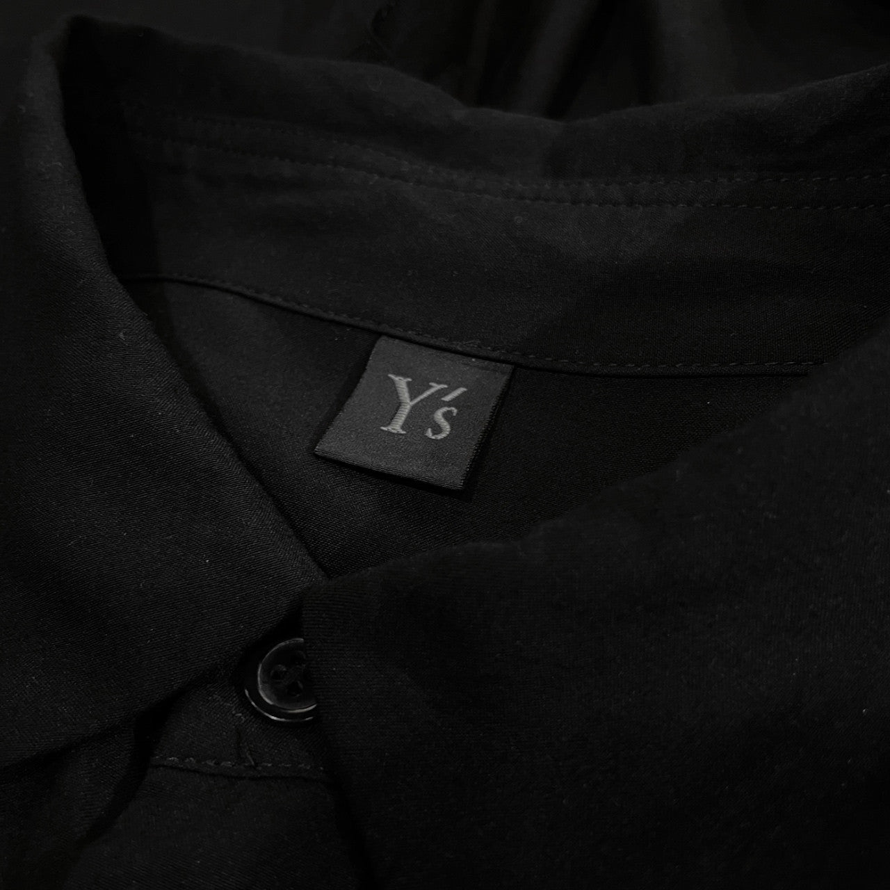 Y's 21SS BROADCLOTH TA-PONCHO BLOUSE レーヨンブロードクロススクエアカットサイドボタンポンチョブラウス シャツ トップス マント Yohji Yamamoto Femme ワイズ ヨウジヤマモト レディース