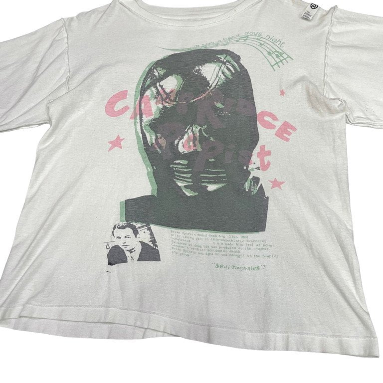 SEDITIONARIES  by A STORE ROBOT CAMBRIDGE RAPIST インサイドアウトケンブリッジレイピストプリントTシャツ カットソー Archive パンク