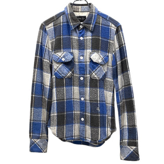NUMBER NINE 05AW コットンフランネルダブルポケットチェックシャツ Archive THE HIGH STREETS期 トップス ブラウス ナンバーナイン メンズ