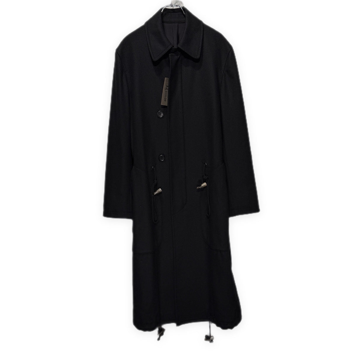 Y's BANG ON! トグルデザインウールロングコート ジャケット ブルゾン アウター モッズ ステンカラー Archive Yohji Yamamoto Pour Homme ヨウジヤマモトプールオム ワイズバングオン メンズ