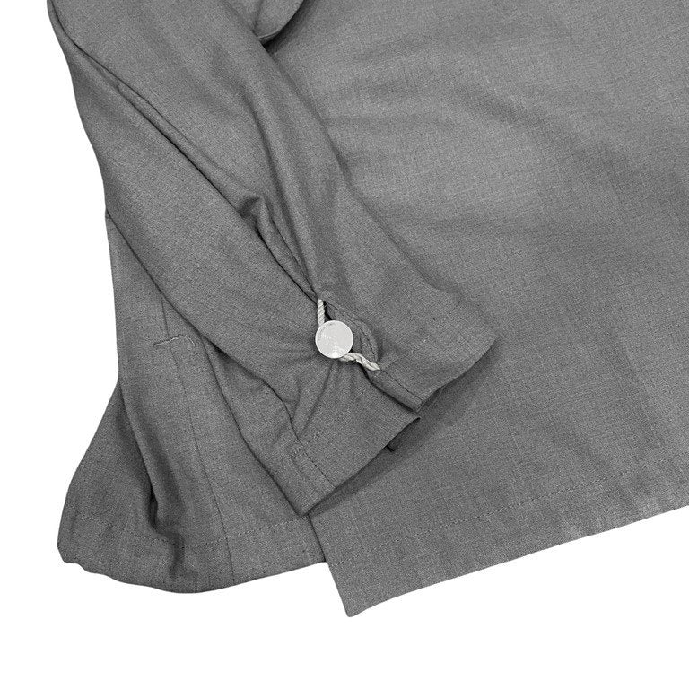 Edwina Horl ポリエステルレーヨンギャバジンカシュクールテーラードジャケット ブルゾン コート アウター エドウィナホール メンズ レディース ユニセックス