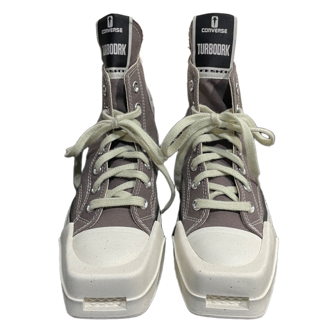 Rick Owens DRKSHDW × CONVERSE TURBODRK Laceless Chuck Taylor All Star 70 Hi ロングシュータンレースアップハイカットスニーカー チャックテイラー シューズ 靴 クツ A03938C DC01CX938 A03R0 リックオウエンス コンバース