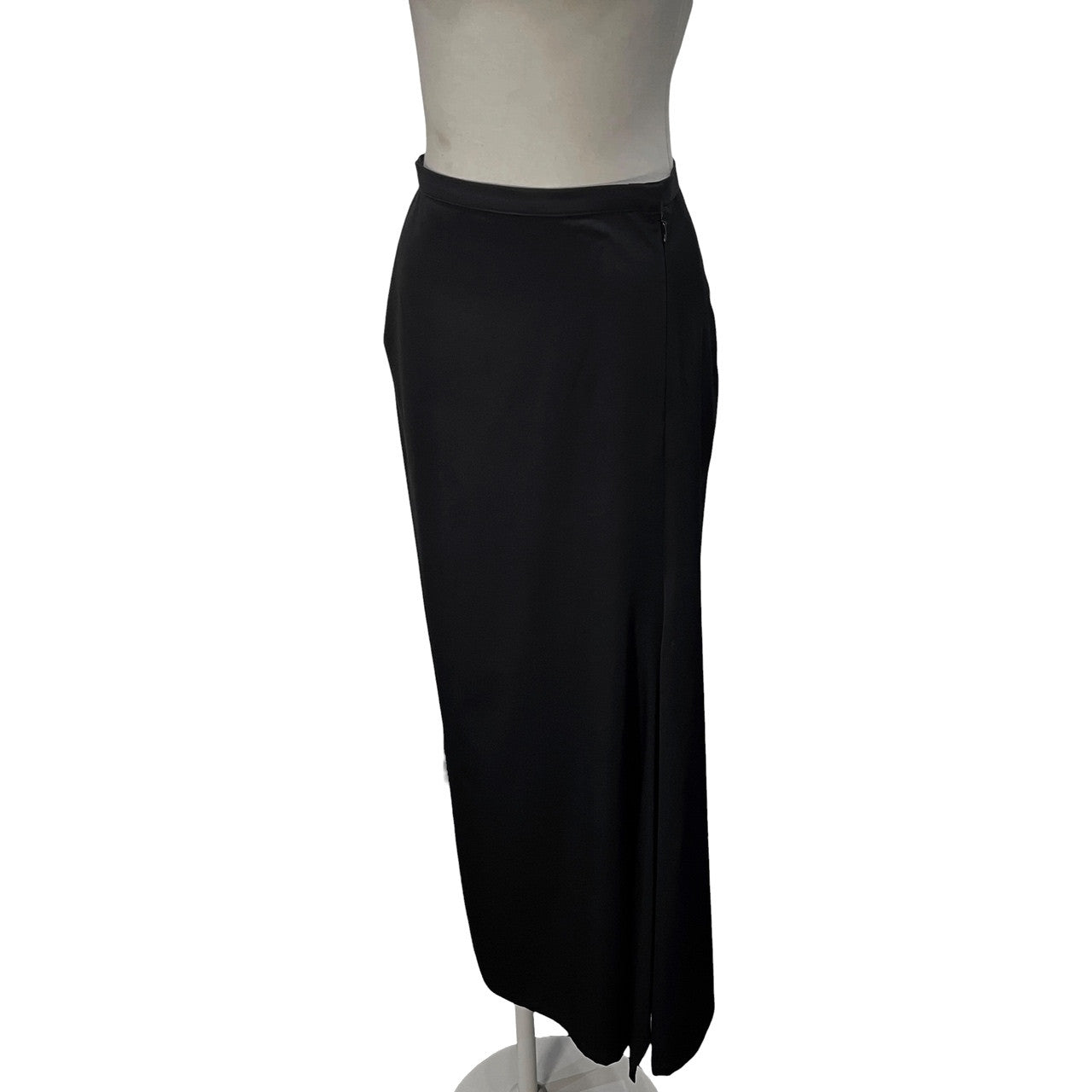Y's ウールギャバジンアシンメトリースリットロングスカート ボトムス Yohji Yamamoto Femme ワイズ ヨウジヤマモトファム レディース