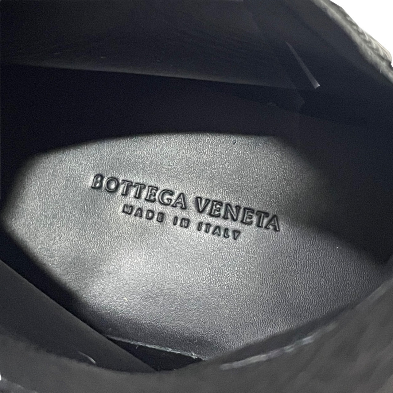 BOTTEGA VENETA カーフレザージップデザインレースアップアンクルブーツ シューズ 靴 クツ 43 ボッテガヴェネタ メンズ