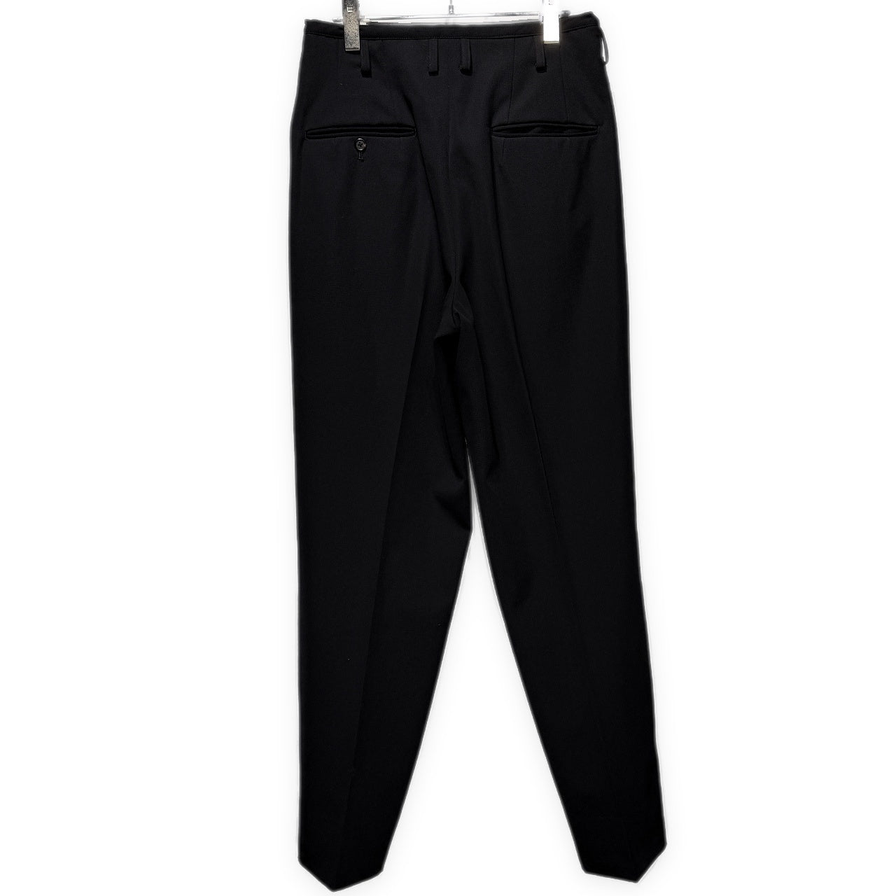 Y's for men ウールギャバジンサイドストライプ2タックワイドテーパードパンツ スラックス トラウザーズ Archive 90s Yohji Yamamoto Pour Homme ヨウジヤマモトプールオム ワイズフォーメン メンズ