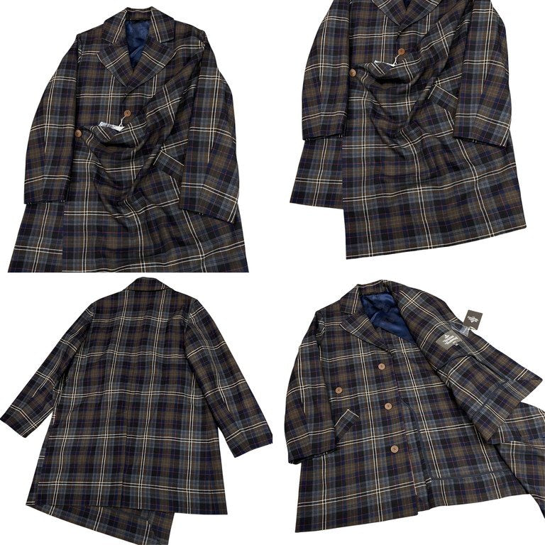 NEXT51｜D.F.L｜Vivienne Westwood MAN 24AW ウールタータンチェック