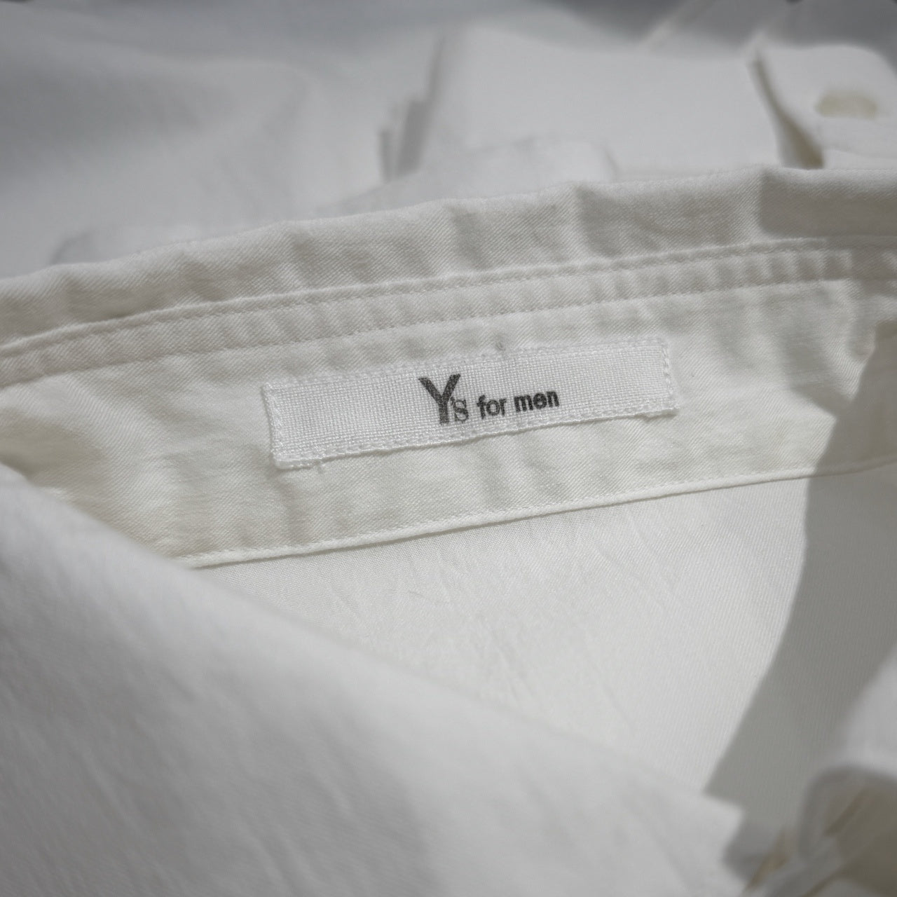 Y's for men ポリエステルコットンギャバジンダブルポケットオーバーサイズシャツ Archive 80s 90s トップス ブラウス Yohji Yamamoto Pour Homme ヨウジヤマモトプールオム ワイズフォーメン メンズ