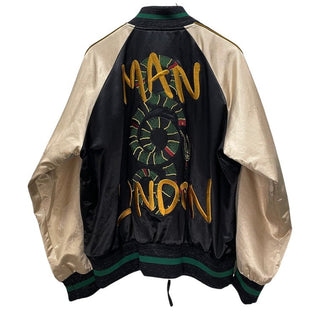 Vivienne Westwood MAN 24SS スネーク刺繍オーバーサイズスーベニアジャケット スカジャン ブルゾン 蛇 オーブ ロゴ 未使用タグ付き ヴィヴィアンウエストウッド マン メンズ