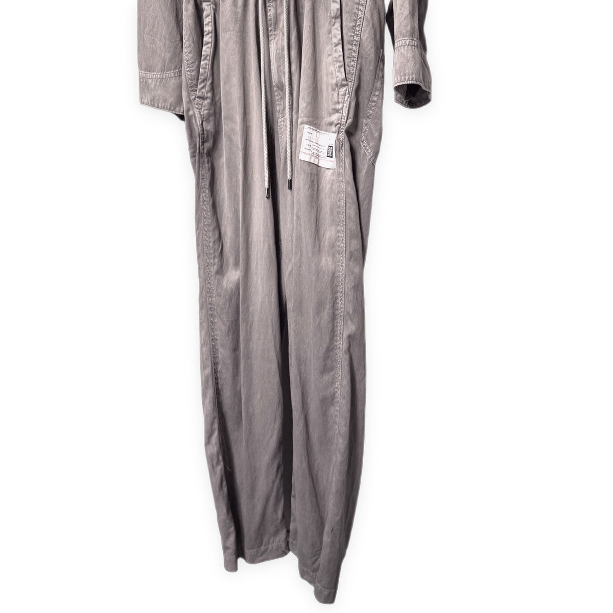 Maison MIHARA YASUHIRO MMY AGED JUMPSUIT エイジング加工レーヨンジャンプスーツ つなぎ オールインワン ジャケット パンツ ボトムス アウター A14PT062 定価85,800円 メゾンミハラヤスヒロ メンズ