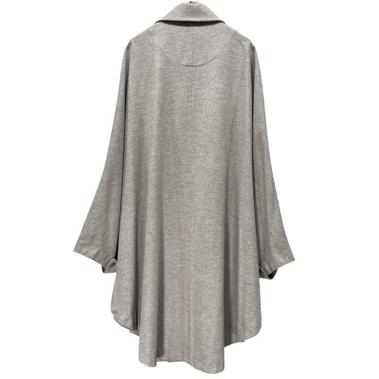 Vivienne Westwood 23AW サークルシルエットウールオーバーサイズポンチョ マント ケープ ドルマン 変形 コート ジャケット ブルゾン アウター ヴィヴィアンウエストウッド マン メンズ レディース ユニセックス