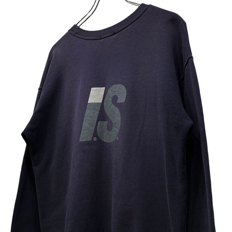 I.S. ISSEY SPORT ロゴバックプリントスウェットシャツ トレーナー トップス Archive 80s 90s イッセイミヤケ イッセイスポーツ メンズ レディース ユニセックス