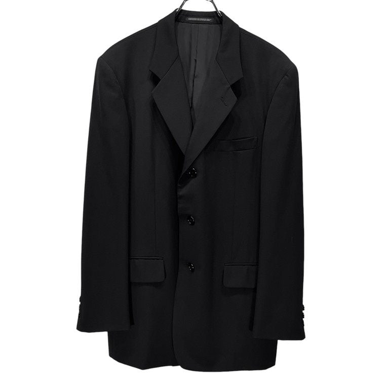 Yohji Yamamoto COSTUME D'HOMME ウールギャバジンセットアップスーツ 3Bテーラードジャケット 2タックスラックス パンツ トラウザーズ Yohji Yamamoto Pour Homme Y's for men ヨウジヤマモトプールオム ワイズフォーメン メンズ