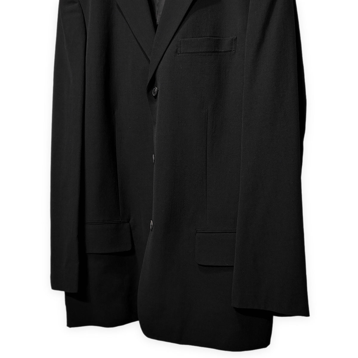 Y's for men ウールギャバジン3Bテーラードジャケット ブルゾン コート アウター Archive 90s Yohji Yamamoto Pour Homme ヨウジヤマモトプールオム ワイズフォーメン メンズ