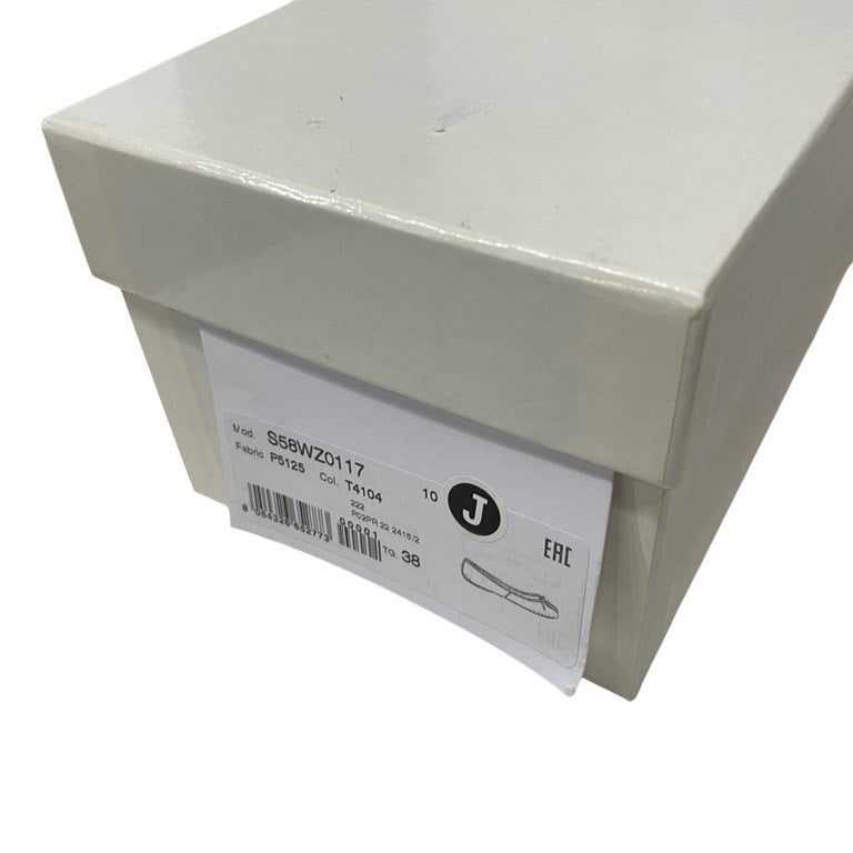 Maison Margiela 22 22AW Satin Tabi サテンタビバレエシューズ 足袋 バレリーナ フラット ダスティローズ パンプス 靴 クツ 定価93,500円 メゾンマルジェラ レディース