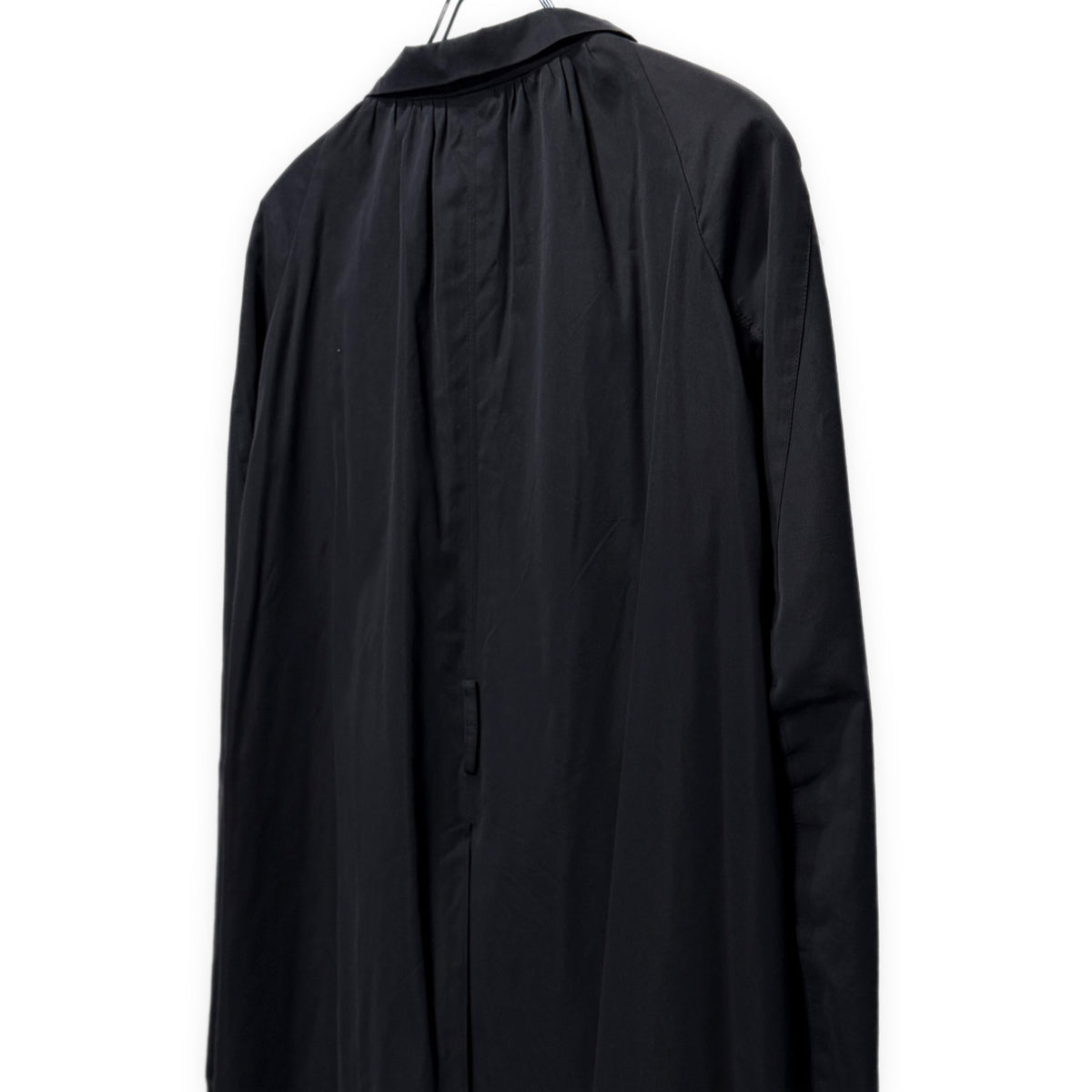 Rick Owens コットンシルクリボンボタンレスロングコート Archive 00s ブルゾン ジャケット アウター リックオウエンス メンズ