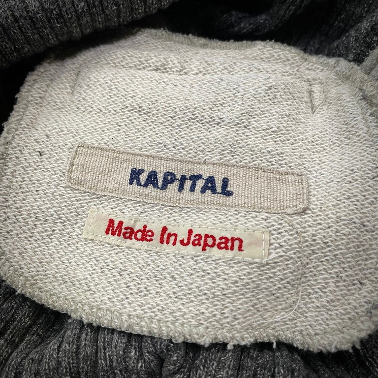 KAPITAL サイドポケットジョッパーズスウェットサルエルイージーパンツ size 3 ボトム ハイウエスト キャピタル メンズ