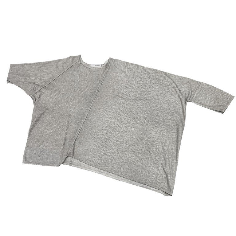 un-namable コールドダイアシンメトリーカットオフカットソー Tシャツ Tee T-shirt 裁ち切り トップス アンネイマブル メンズ レディース ユニセックス