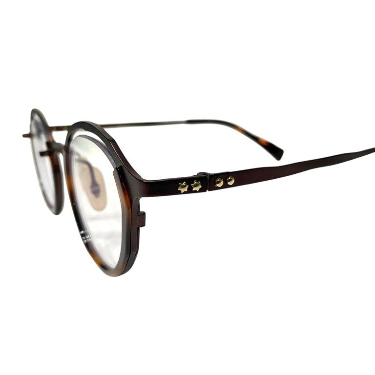 MASAHIROMARUYAMA 2020 Collection monocle MM-0055 Havana Brown チタンフレームパントシェイプメガネ ボストン アイウェア 眼鏡 定価77,000円 マサヒロマルヤマ メンズ レディース ユニセックス