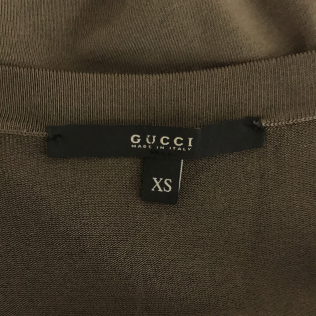 GUCCI GUCCI プレート付 セータ薄手