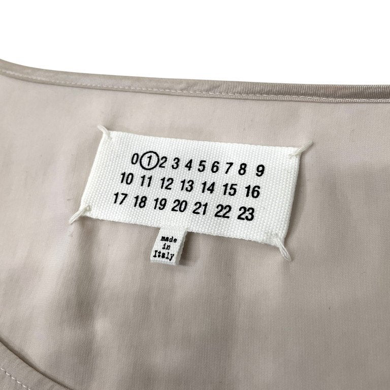 Maison Martin Margiela 1 15AW ウエストベルトデザインオーバーサイズトップス とろみ カットソー Tシャツ Tee T-shirt ワンピース メゾンマルタンマルジェラ レディース