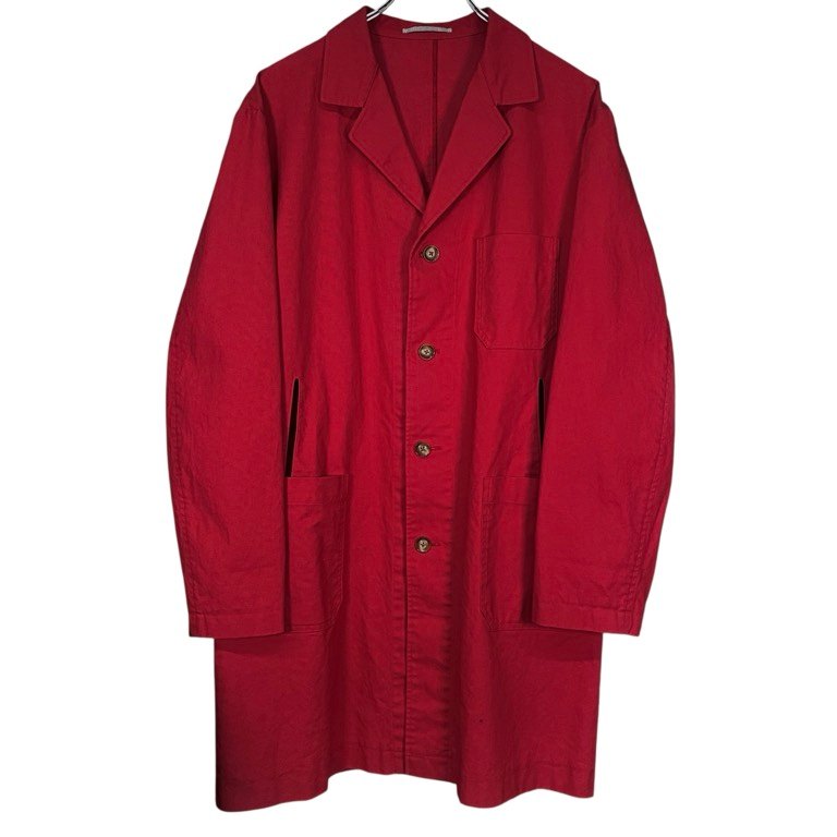 Y's for men ライトコットンキャンバススルーポケット付ロングコート ジャケット ブルゾン アウター Archive Yohji Yamamoto Pour Homme ワイズフォーメン ヨウジヤマモトプールオム メンズ