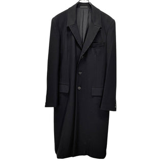 Y's for men ウールギャバジンドクタージャケット チェスターコート ロング テーラード アウター Archive DR.JACKET Yohji Yamamoto Pour Homme ヨウジヤマモトプールオム ワイズフォーメン メンズ