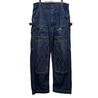 KAPITAL DENIM LUMBER PANTS インディゴデニムランバーパンツ ダブルニー ペインター ジーンズ ボトムス キャピタル メンズ レディース ユニセックス